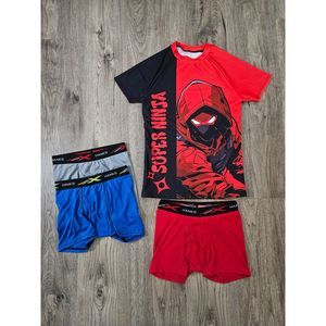 New Boys Mens Ninja Boxer Briefs Underwear Undies Kids Youth Pajamas Underpants